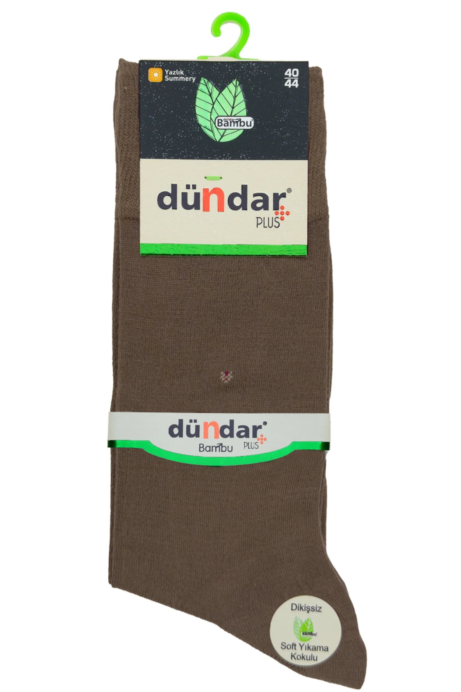 Yazlık İnce 12'li Bambu Erkek Çorap 40-44 Dündar 5534-1 - Nefti