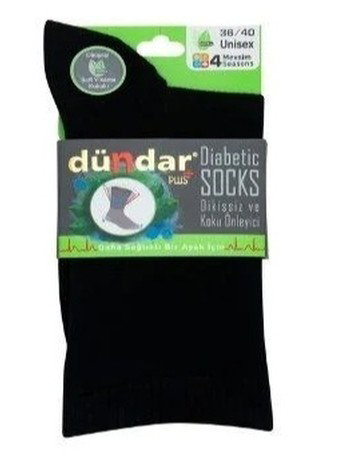4 Mevsim 12'li Kadın Bambu Diyabetik Çorap 36-40 Dündar 6999_2
