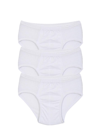 Akbeniz Erkek Çocuk 3'lü Beyaz Külot C002