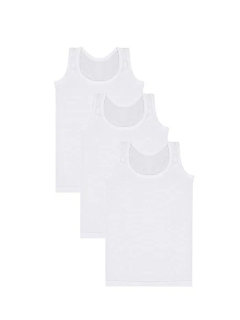 Erkek Çocuk 3lü Penye Atlet Akbeniz C005