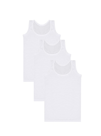 Erkek Çocuk 3lü Penye Atlet Akbeniz C005