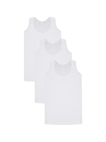 Erkek Çocuk 3'lü Ribana Atlet Akbeniz C006