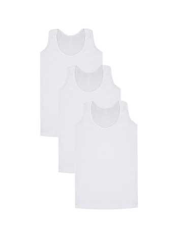 Erkek Çocuk 3'lü Ribana Atlet Akbeniz C006