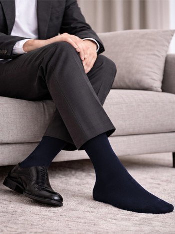 Erkek Dört Mevsim Organik Dörtlü Soket Çorap Mısırlı ESKT000129