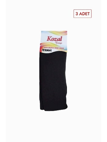 Kozal 3'lü Termal Havlu Çocuk Külotlu Çorap CKOZ01441-1 Somon