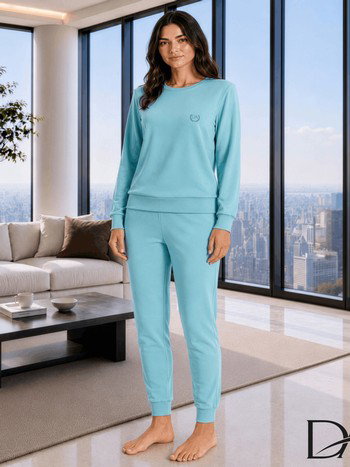 Mavi Kadın T-Shirt Pantolon Takımı Doreanse 4485