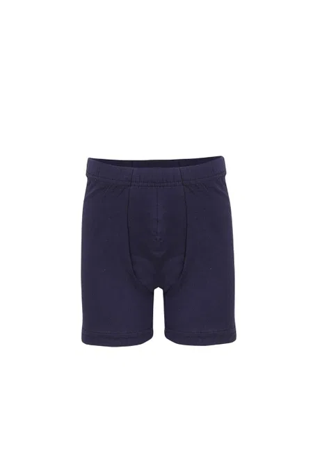 Erkek Çocuk 3'lü Lacivert Boxer Akbeniz C003 - Beyaz