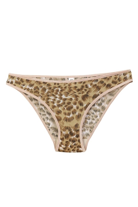 Akbeniz Kadın Leopar Desenli 2'li Slip S0021 - 2
