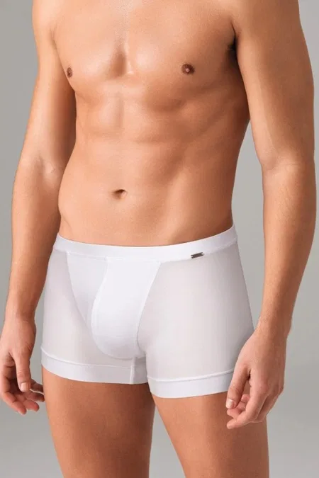 Micromodal Kısa Paça Erkek Boxer Doreanse 1502 - Beyaz