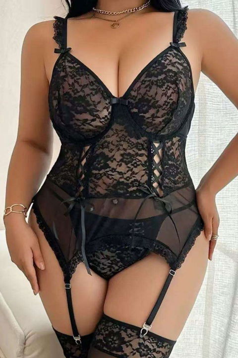 Dantel Detaylı Jartiyer Takım Real Passione 87