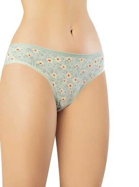 Desenli Asortili Kadın Bikini Külot Kota 5005 - Karışık Renk