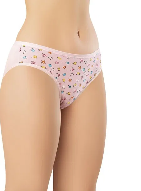 Desenli Asortili Kadın Bikini Külot Kota 5005 - Karışık Renk