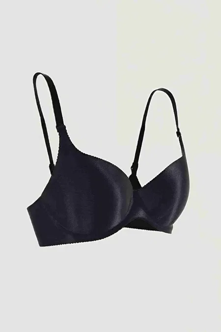 Dikişsiz Balensiz Lazer Kesim İz Bırakmaz Görünmez Push Up Sütyen Siyah Merry See ZK1000-Siyah - Siyah