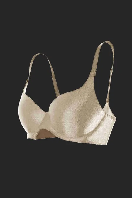 Dikişsiz Balensiz Lazer Kesim izbırakmaz Görünmez Push Up Sütyen Ekru Merry See ZK1000-Ekru - Ekru