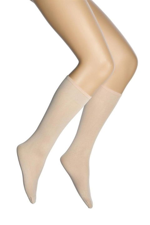 Mikro 70 Denye Kadın Dizaltı Çorap Dore 9058832580864