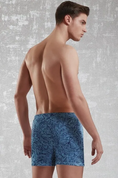 Desenli Modal 3'lü Erkek Boxer Seti Doreanse 1512 - Multi Color