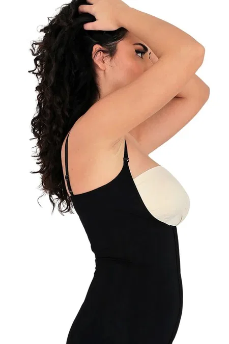 Fermuarlı Sporcu Crop Büstiyer Form Angel 5860 - Siyah