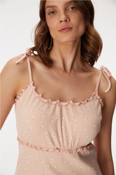 Kadın Gecelik Anıl 11378 - Somon