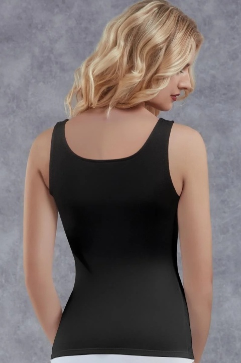 Kalın Askılı Çift Katlı Modal Pamuk Kadın Atlet Doreanse 9206 - 2