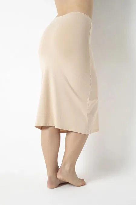 Kadın Modal Maxi Jüpon Confeo C801-501 - Ten