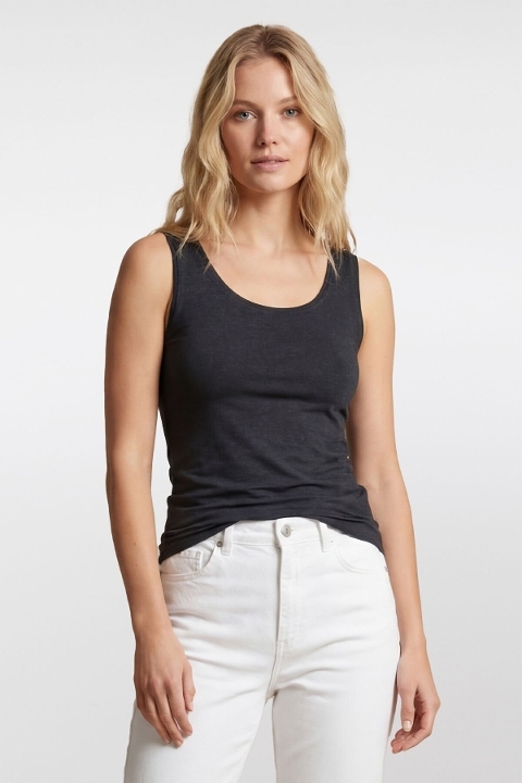 Modal Yün Karışımlı Kadın Atlet Türen 935 - Siyah