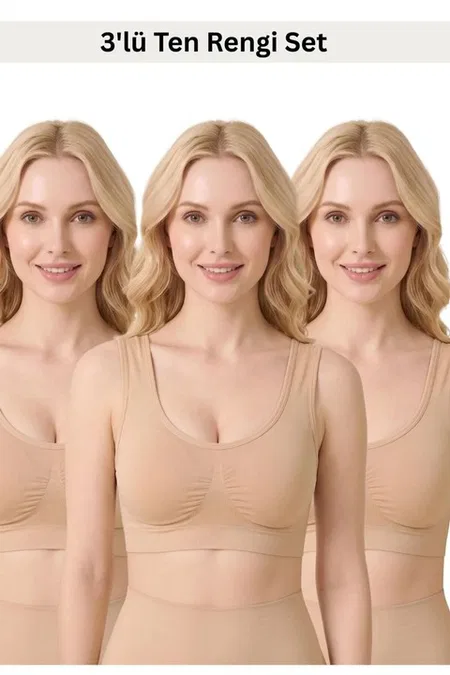 Kadın Pamuklu Toparlayıcı Bralet Sütyen Formactive 2135 - Bej