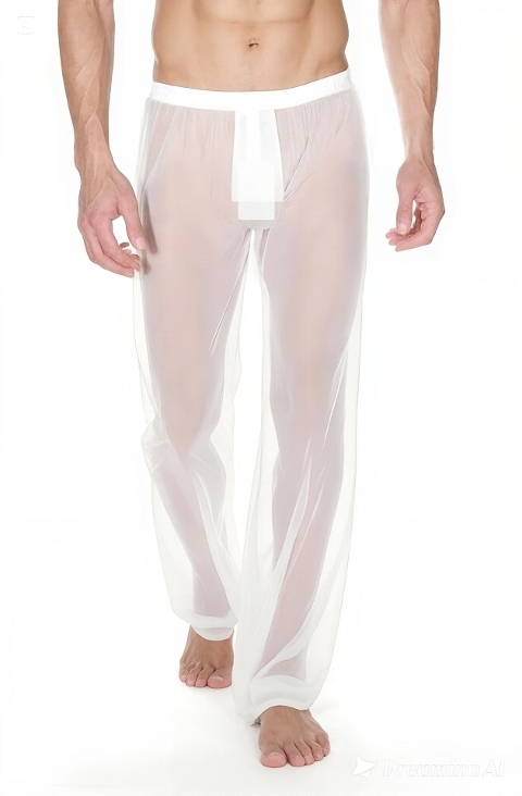 Erkek  Beyaz Transparan Pijama La Blinque 15854-15287beyaz - Beyaz