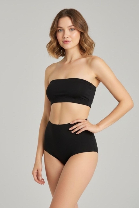 Yüksek Bel Lazer Kesim Kadın Külot Anı 4236