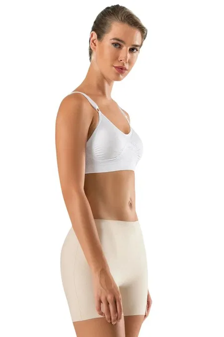 Lazer Kesim Boxer Şort Form Angel 6005 - Ten