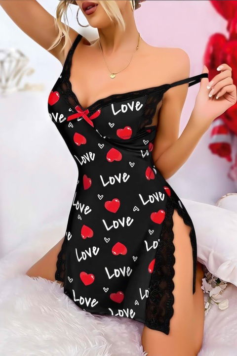 Dantelli Tek Parça Gecelik Jesica Bella 280