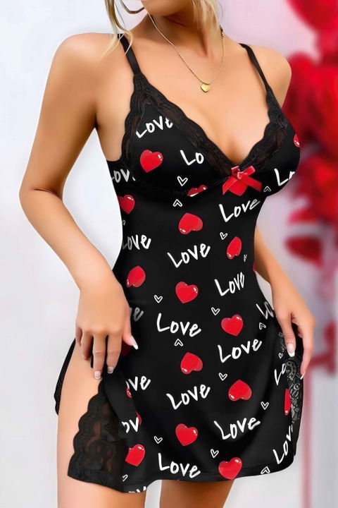 Dantelli Tek Parça Gecelik Jesica Bella 280 - 2