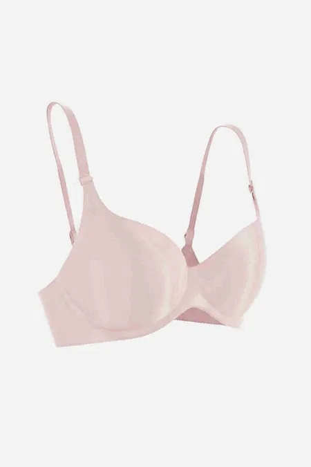 Merry See Dikişsiz Balensiz Lazer Kesim izbırakmaz Görünmez Push Up Sütyen Pudra - ZK1000-Pudra - Pudra