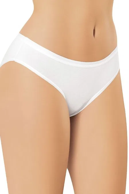 Pamuk Modal Karışımlı Kadın Bikini Külot Kota 5113 - Beyaz
