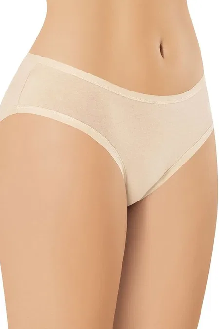 Pamuk Modal Karışımlı Kadın Bikini Külot Kota 5113 - Ten