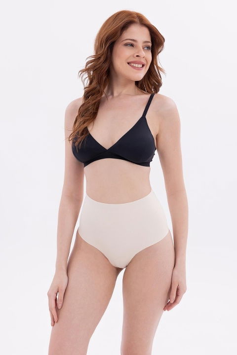 Yüksek Bel Karın Destekli Külot Emay 2704