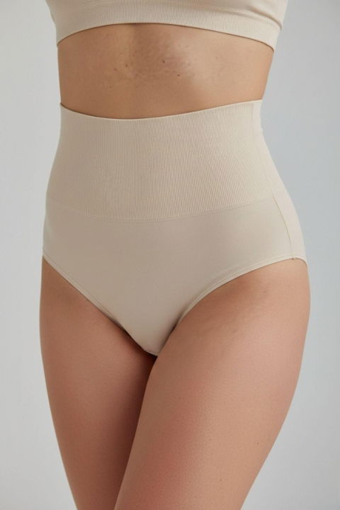 Toparlayıcı Dikişsiz Yüksek Bel Korse Anı 4238 - 2