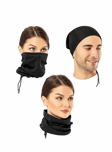 Çok Amaçlı Siyah Unisex Termal Boyunluk Kota 2012 - Siyah