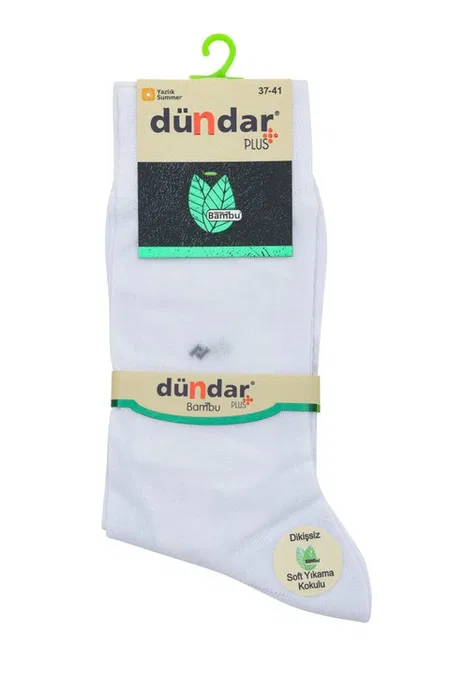 Yazlık İnce 12'li Bambu Erkek Çorap 37-41 Dündar 5640_1 - Siyah