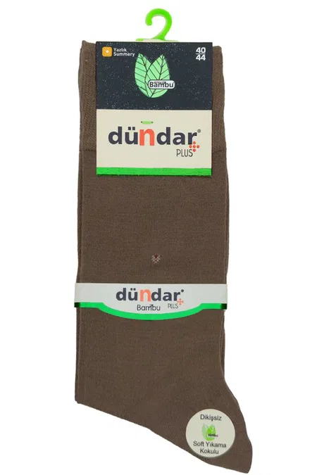 Yazlık İnce 12'li Bambu Erkek Çorap 40-44 Dündar 5534-1 - Nefti